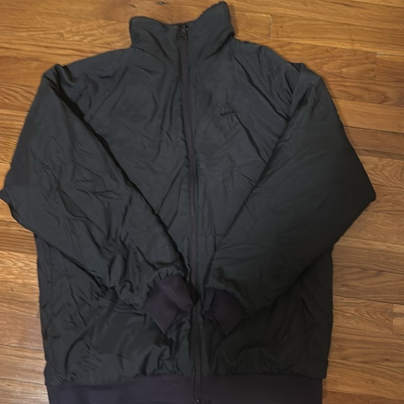 Nike Big Swoosh Reversible Boa Jacket Cave Purple - Picture 3 of 4